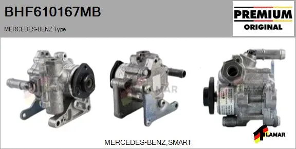 Hydraulic Pump, steering (BHF610167MB)