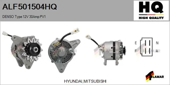 Alternator (ALF501504HQ)