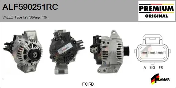 Alternator (ALF590251RC)