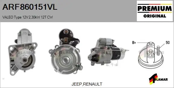 Starter (ARF860151VL)