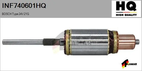Armature, starter (INF740601HQ)
