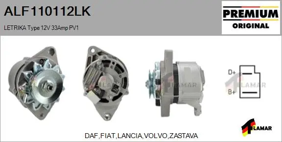 Alternator (ALF110112LK)