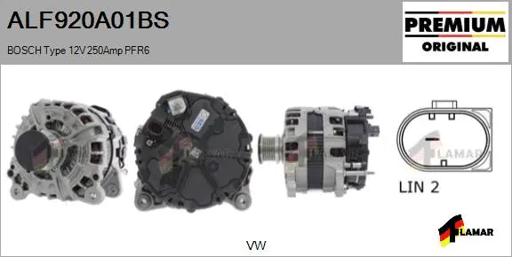 Alternator (ALF920A01BS)