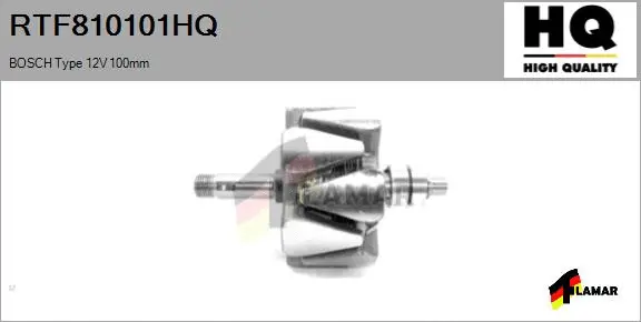 Rotor, alternator (RTF810101HQ)