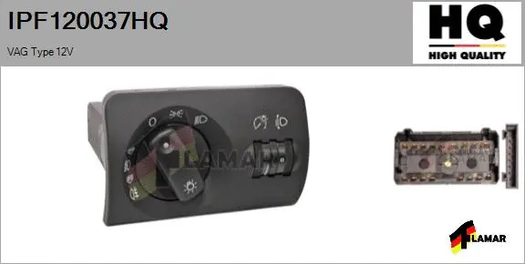 Switch, headlight (IPF120037HQ)