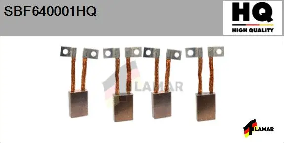 Carbon Brush, starter (SBF640001HQ)