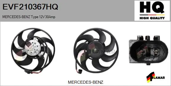 Fan, engine cooling (EVF210367HQ)