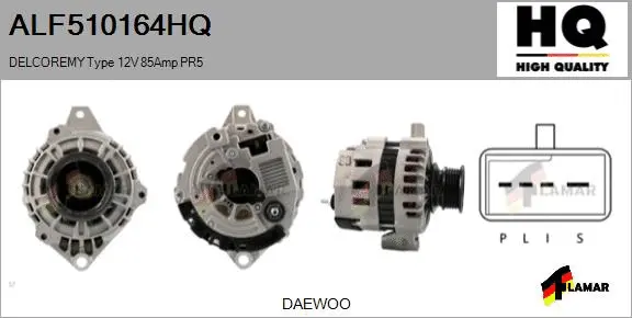 Alternator (ALF510164HQ)