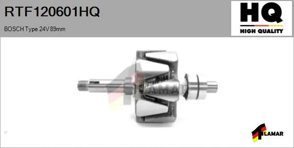 Rotor, alternator (RTF120601HQ)