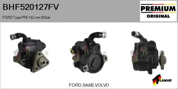 Hydraulic Pump, steering (BHF520127FV)