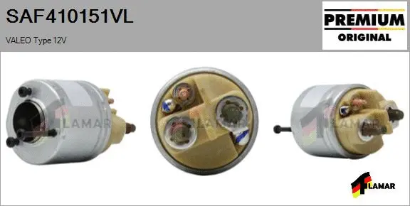 Solenoid Switch, starter (SAF410151VL)