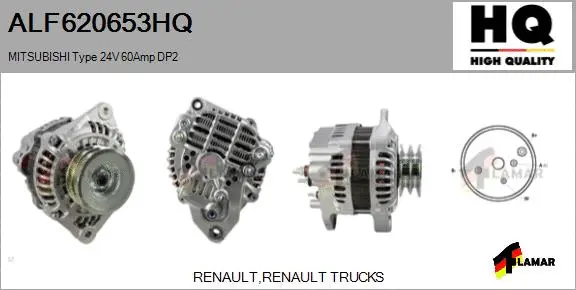 Alternator (ALF620653HQ)