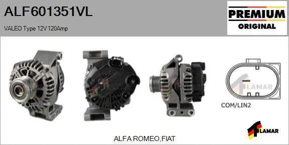 Alternator (ALF601351VL)