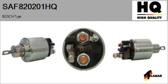 Solenoid Switch, starter (SAF820201HQ)