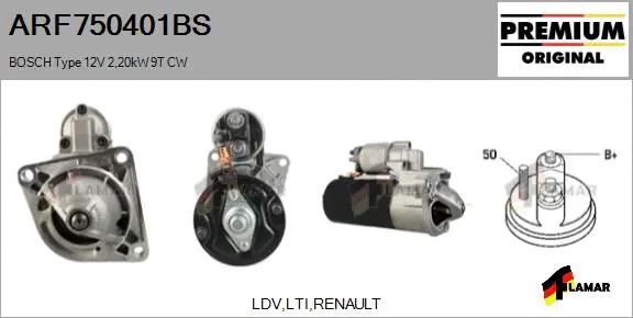 Starter (ARF750401BS)