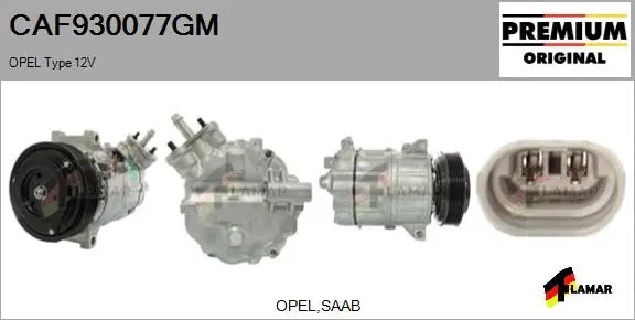 Compressor, air conditioning (CAF930077GM)