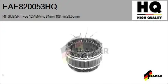 Stator, alternator (EAF820053HQ)