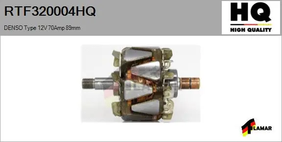 Rotor, alternator (RTF320004HQ)