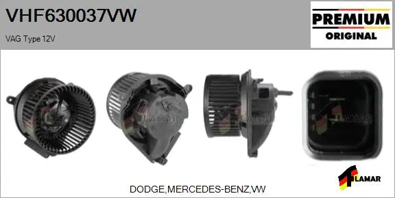 Interior Blower (VHF630037VW)