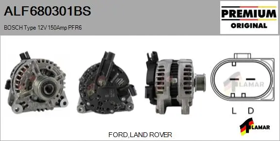 Alternator (ALF680301BS)
