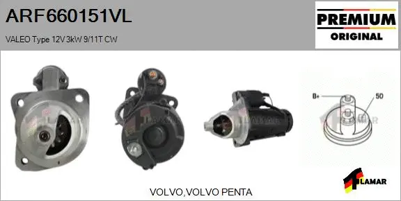 Starter (ARF660151VL)