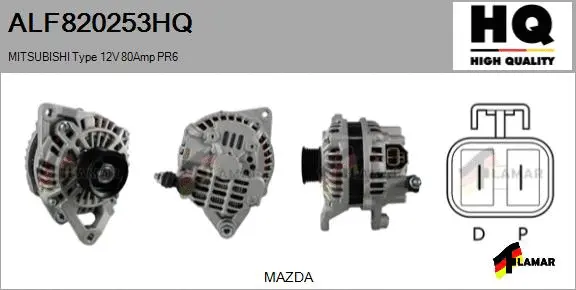 Alternator (ALF820253HQ)