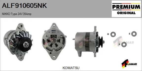 Alternator (ALF910605NK)