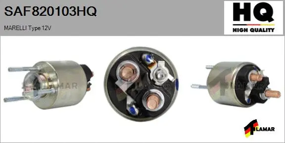 Solenoid Switch, starter (SAF820103HQ)