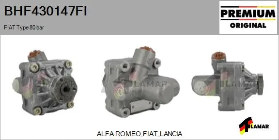 Hydraulic Pump, steering (BHF430147FI)