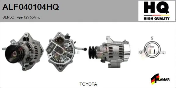 Alternator (ALF040104HQ)