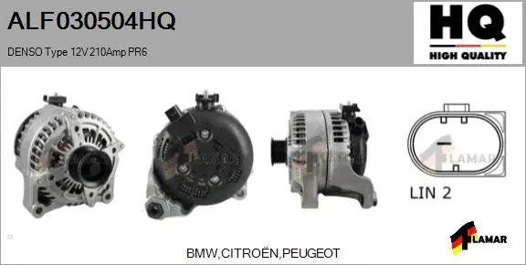 Alternator (ALF030504HQ)