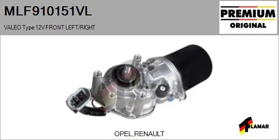 Wiper Motor (MLF910151VL)