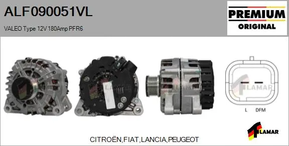 Alternator (ALF090051VL)