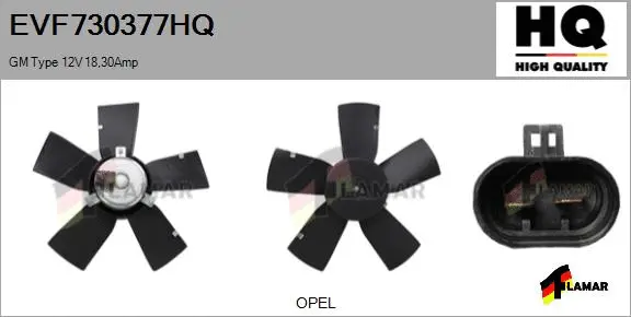 Fan, engine cooling (EVF730377HQ)