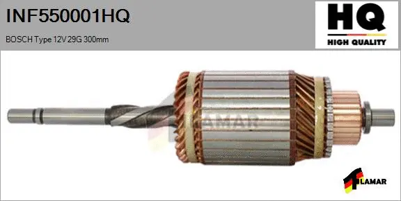 Armature, starter (INF550001HQ)
