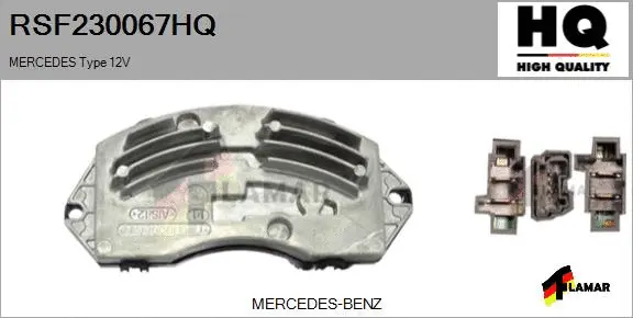 Resistor, interior blower (RSF230067HQ)