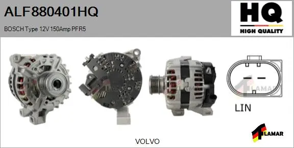Alternator (ALF880401HQ)
