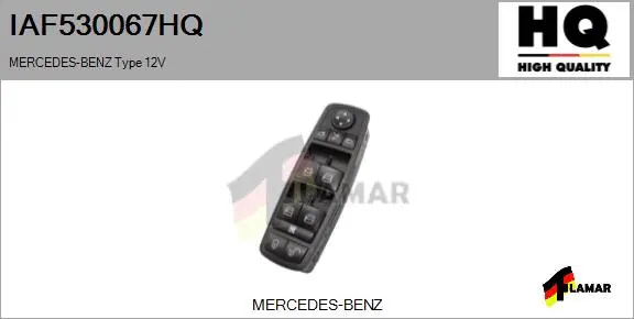 Switch, window regulator (IAF530067HQ)