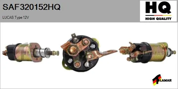 Solenoid Switch, starter (SAF320152HQ)