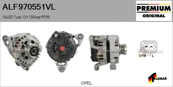 Alternator (ALF970551VL)