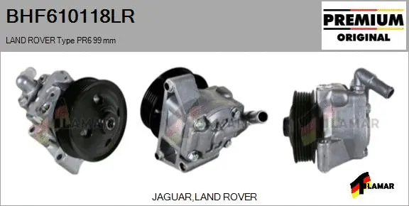 Hydraulic Pump, steering (BHF610118LR)