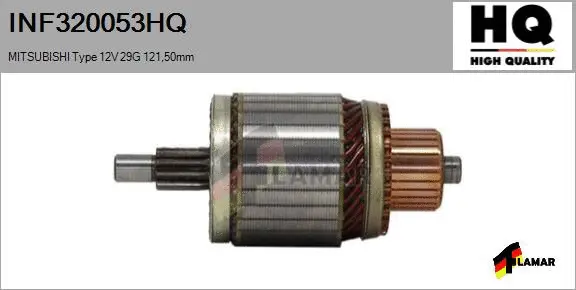 Armature, starter (INF320053HQ)
