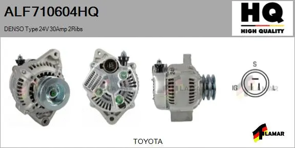 Alternator (ALF710604HQ)