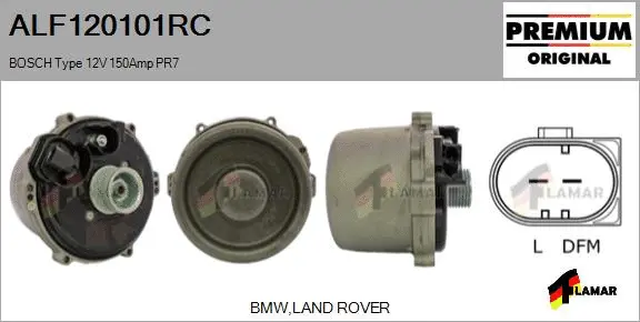 Alternator (ALF120101RC)