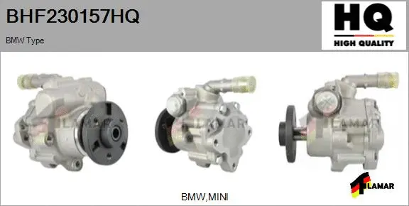 Hydraulic Pump, steering (BHF230157HQ)