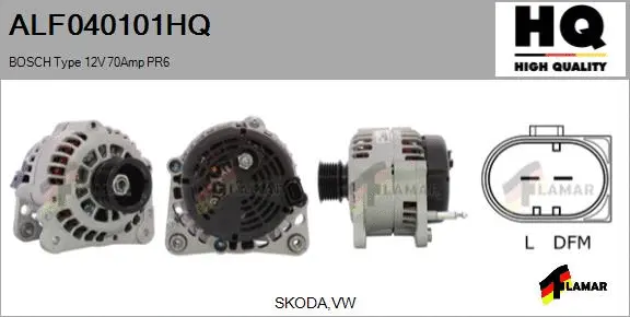 Alternator (ALF040101HQ)