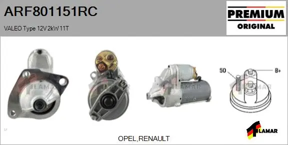 Starter (ARF801151RC)