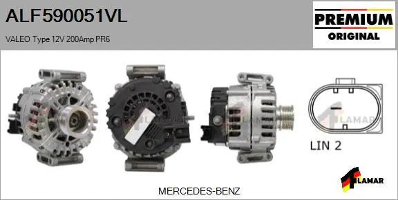 Alternator (ALF590051VL)