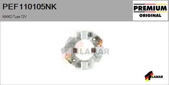 Holder, carbon brushes (PEF110105NK)