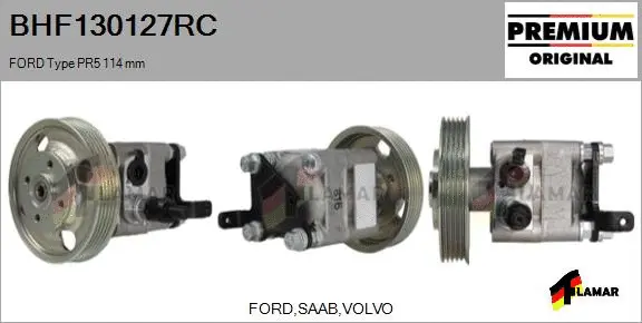 Hydraulic Pump, steering (BHF130127RC)
